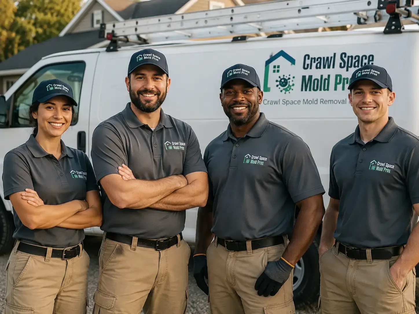 Crawl Space Mold Removal company in Rome, OH